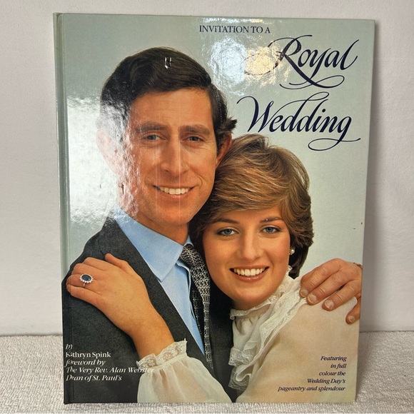 Vintage 1981 "Invitation To A Royal Wedding" By Kathryn Spink Coffee Table Book - Picture 2 of 16